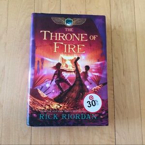 NEW BOOK Throne of Fire by Rick Riordan Hardcover